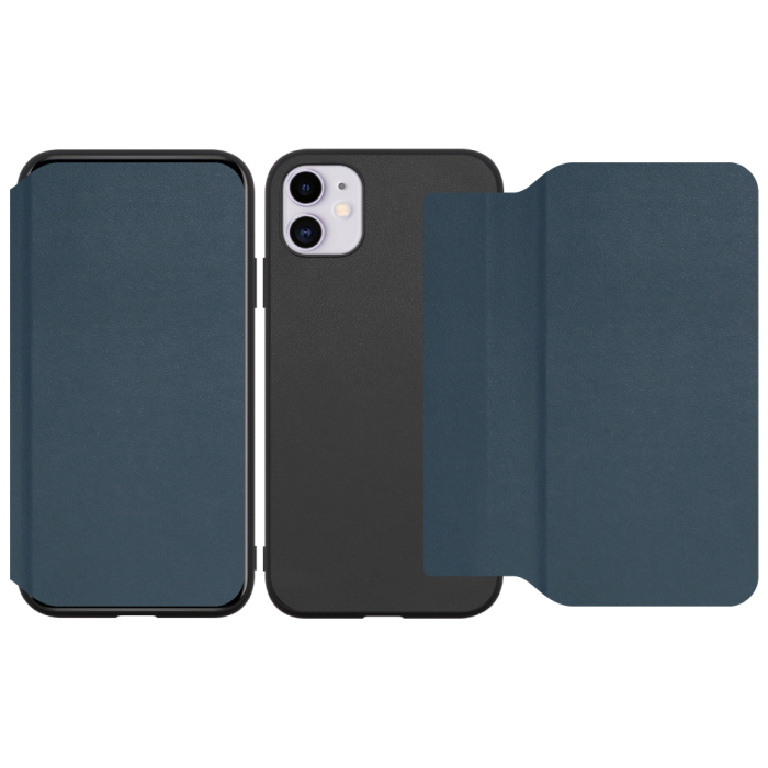 [ LOOF SLIM-FIT ] iPhone 11 iPhone11 スマホケース 背面 ケース カバー 手帳型 ハードケース カード収納 ポケットあり/なし マグネットなし ストラップホール [ iPhone 11 ]