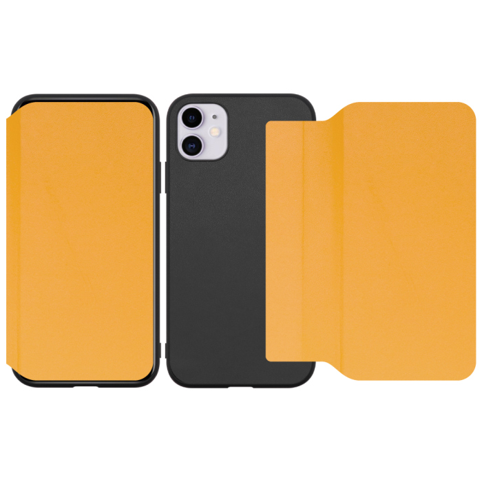 [ LOOF SLIM-FIT ] iPhone 11 iPhone11 スマホケース 背面 ケース カバー 手帳型 ハードケース カード収納 ポケットあり/なし マグネットなし ストラップホール [ iPhone 11 ]