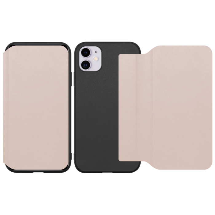 [ LOOF SLIM-FIT ] iPhone 11 iPhone11 スマホケース 背面 ケース カバー 手帳型 ハードケース カード収納 ポケットあり/なし マグネットなし ストラップホール [ iPhone 11 ]