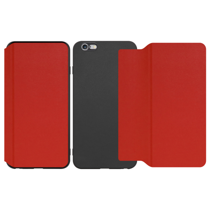 [ LOOF SLIM-FIT ] iPhone 6 Plus / 6s Plus iphone6plus iphone6splus 6plus 6splus スマホケース 背面 ケース カバー 手帳型 ハードケース カード収納 ポケットあり/なし マグネットなし ストラップホール [ iPhone 6 Plus / 6s Plus ]