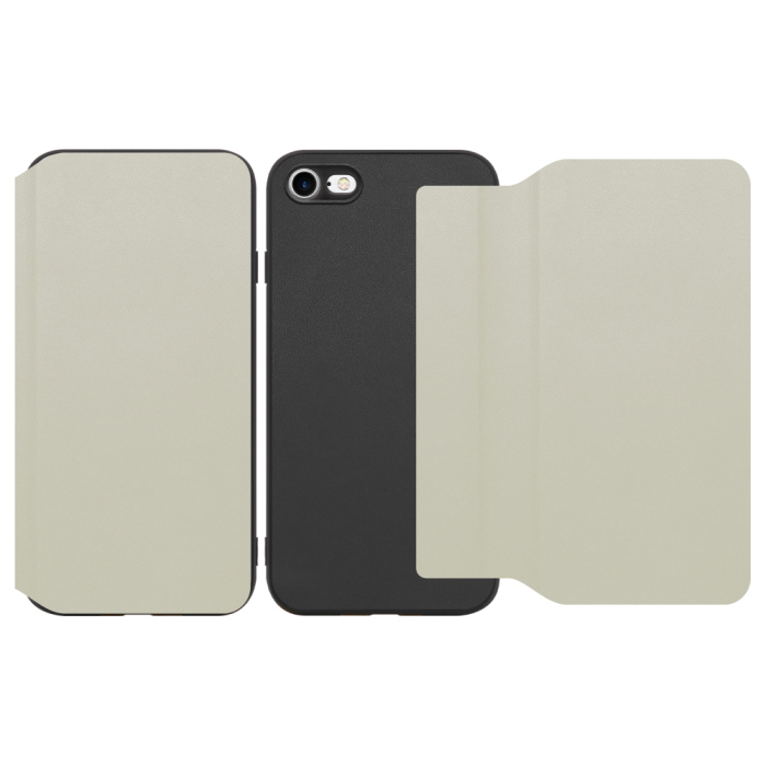 [ LOOF SLIM-FIT ] iPhone 7 / 8 / SE (第2/3世代) iphone7 iphone8 iphonese se2 se3 スマホケース 背面 ケース カバー 手帳型 ハードケース カード収納 ポケットあり/なし マグネットなし ストラップホール [ iPhone 7 / 8 / SE (第2/3世代) ]