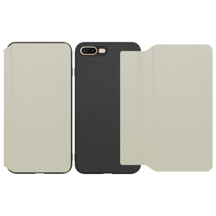 [ LOOF SLIM-FIT ] iPhone 7 Plus / 8 Plus iphone7plus iphone8plus 7plus 8plus スマホケース 背面 ケース カバー 手帳型 ハードケース カード収納 ポケットあり/なし マグネットなし ストラップホール [ iPhone 7 Plus / 8 Plus ]