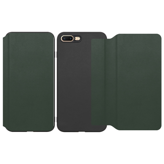 [ LOOF SLIM-FIT ] iPhone 7 Plus / 8 Plus iphone7plus iphone8plus 7plus 8plus スマホケース 背面 ケース カバー 手帳型 ハードケース カード収納 ポケットあり/なし マグネットなし ストラップホール [ iPhone 7 Plus / 8 Plus ]
