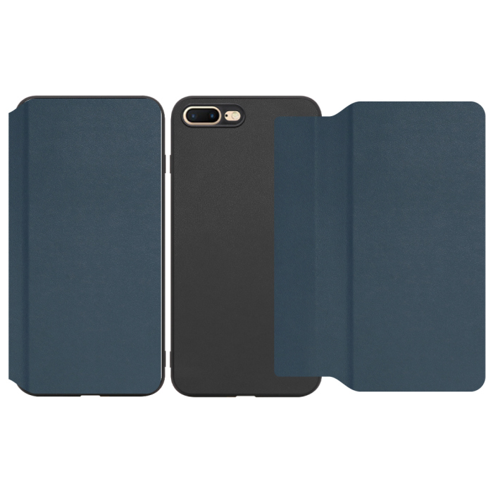 [ LOOF SLIM-FIT ] iPhone 7 Plus / 8 Plus iphone7plus iphone8plus 7plus 8plus スマホケース 背面 ケース カバー 手帳型 ハードケース カード収納 ポケットあり/なし マグネットなし ストラップホール [ iPhone 7 Plus / 8 Plus ]