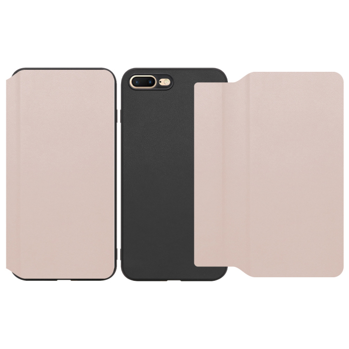 [ LOOF SLIM-FIT ] iPhone 7 Plus / 8 Plus iphone7plus iphone8plus 7plus 8plus スマホケース 背面 ケース カバー 手帳型 ハードケース カード収納 ポケットあり/なし マグネットなし ストラップホール [ iPhone 7 Plus / 8 Plus ]