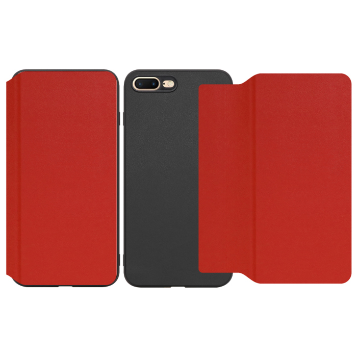 [ LOOF SLIM-FIT ] iPhone 7 Plus / 8 Plus iphone7plus iphone8plus 7plus 8plus スマホケース 背面 ケース カバー 手帳型 ハードケース カード収納 ポケットあり/なし マグネットなし ストラップホール [ iPhone 7 Plus / 8 Plus ]