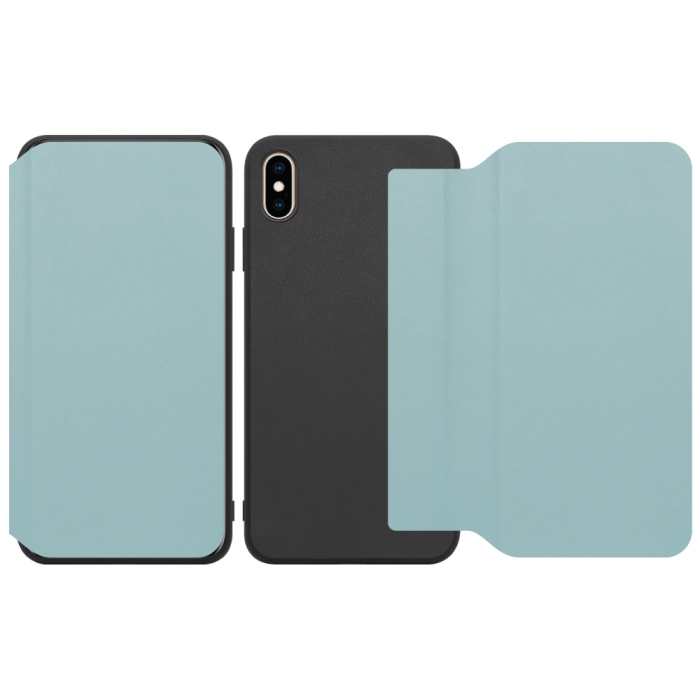 [ LOOF SLIM-FIT ] iPhone XS Max iPhonexsmax xsmax スマホケース 背面 ケース カバー 手帳型 ハードケース カード収納 ポケットあり/なし マグネットなし ストラップホール [ iPhone XS Max ]