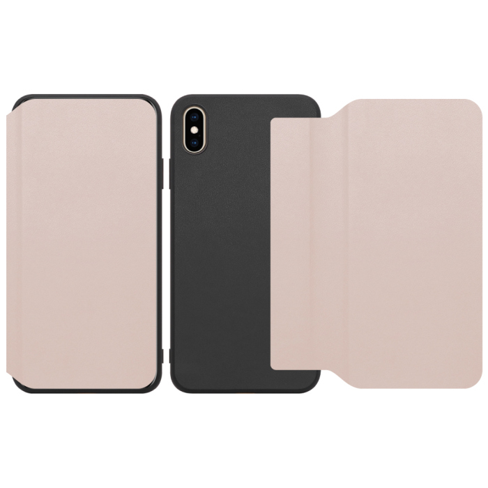 [ LOOF SLIM-FIT ] iPhone XS Max iPhonexsmax xsmax スマホケース 背面 ケース カバー 手帳型 ハードケース カード収納 ポケットあり/なし マグネットなし ストラップホール [ iPhone XS Max ]