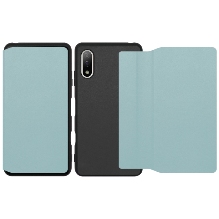[ LOOF SLIM-FIT ] Xperia Ace II SO-41B aceⅡ ace2 スマホケース 背面 ケース カバー 手帳型 ハードケース カード収納 ポケットあり/なし マグネットなし ストラップホール [ Xperia Ace Ⅱ ]