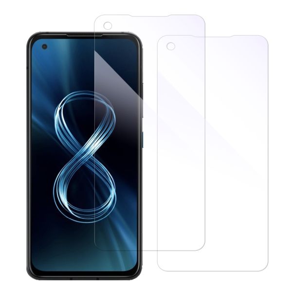 [2枚入り] LOOF 強化ソフトフィルム Zenfone 8 ZS590KS zenfone8 保護フィルム クリア/マット/ブルーライトカット/覗き見防止  簡単貼り付け 画面保護 ソフトフィルム 気泡なし 傷防止 割れ防止 [ Zenfone 8 (ZS590KS) ]