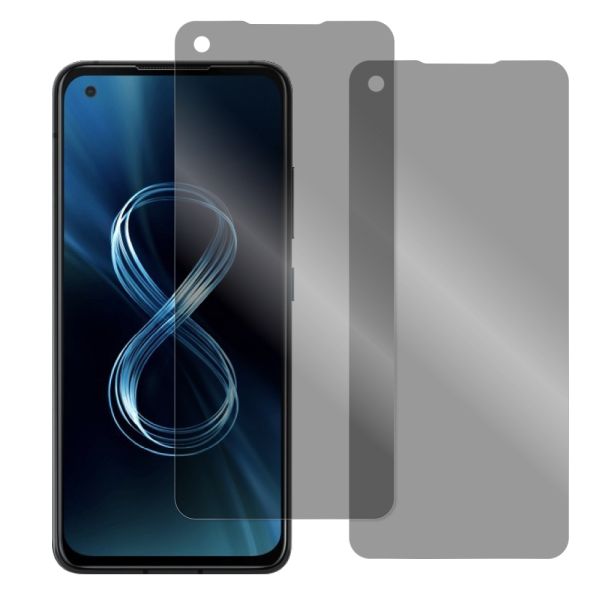 [2枚入り] LOOF 強化ソフトフィルム Zenfone 8 ZS590KS zenfone8 保護フィルム クリア/マット/ブルーライトカット/覗き見防止  簡単貼り付け 画面保護 ソフトフィルム 気泡なし 傷防止 割れ防止 [ Zenfone 8 (ZS590KS) ]