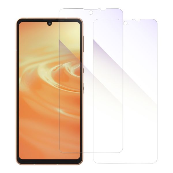 [2枚入り] LOOF 強化ソフトフィルム AQUOS sense6s /sense6 sense 6s 6 保護フィルム クリア/マット/ブルーライトカット/覗き見防止  簡単貼り付け 画面保護 ソフトフィルム 気泡なし 傷防止 割れ防止 [ AQUOS sense6/sense6s ]