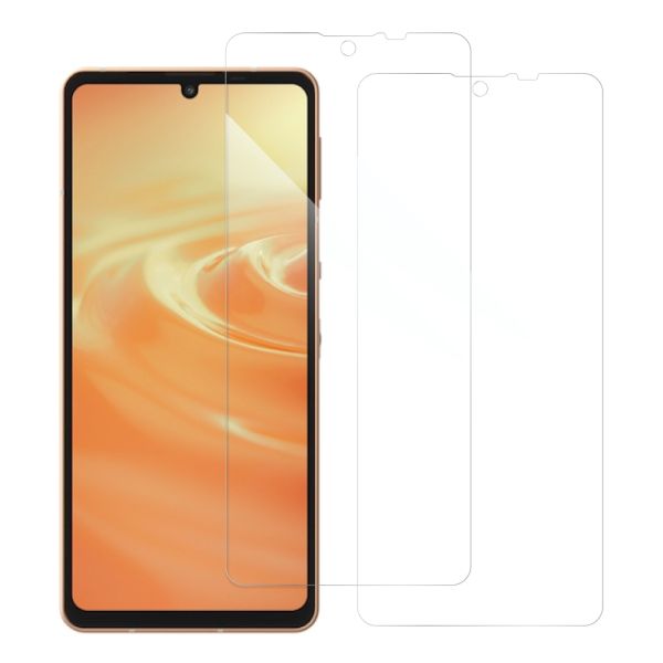 [2枚入り] LOOF 強化ソフトフィルム AQUOS sense6s /sense6 sense 6s 6 保護フィルム クリア/マット/ブルーライトカット/覗き見防止  簡単貼り付け 画面保護 ソフトフィルム 気泡なし 傷防止 割れ防止 [ AQUOS sense6/sense6s ]