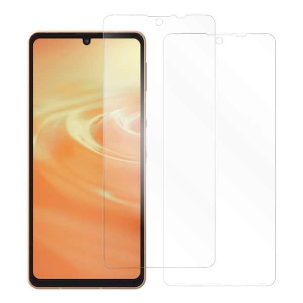 [2枚入り] LOOF 強化ソフトフィルム AQUOS sense6s /sense6 sense 6s 6 保護フィルム クリア/マット/ブルーライトカット/覗き見防止  簡単貼り付け 画面保護 ソフトフィルム 気泡なし 傷防止 割れ防止 [ AQUOS sense6/sense6s ]