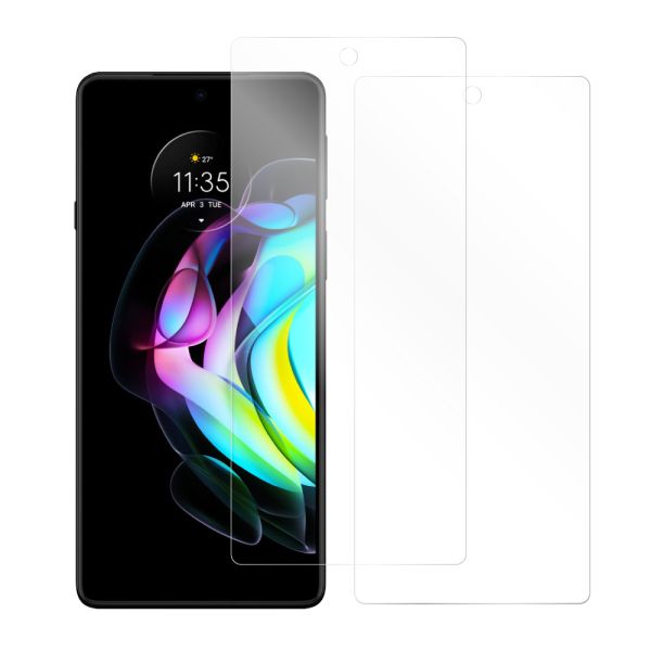 [2枚入り] LOOF 強化ソフトフィルム motorola  edge 20 edge20 保護フィルム クリア/マット/ブルーライトカット/覗き見防止  簡単貼り付け 画面保護 ソフトフィルム 気泡なし 傷防止 割れ防止 [ edge 20 ]