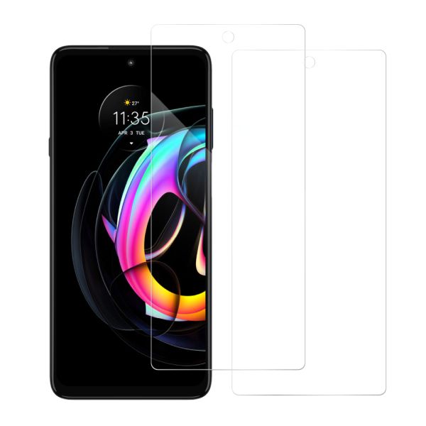 [2枚入り] LOOF 強化ソフトフィルム motorola  edge 20 fusion efge20fusion edge20 保護フィルム クリア/マット/ブルーライトカット/覗き見防止  簡単貼り付け 画面保護 ソフトフィルム 気泡なし 傷防止 割れ防止 [ edge 20 fusion ]