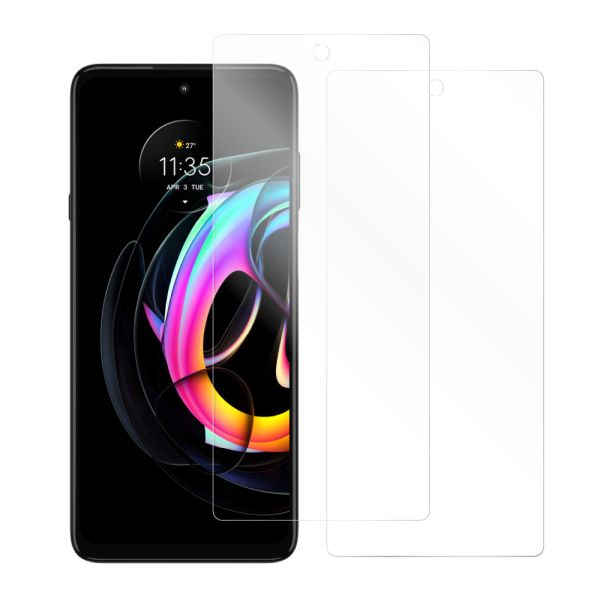 [2枚入り] LOOF 強化ソフトフィルム motorola  edge 20 fusion efge20fusion edge20 保護フィルム クリア/マット/ブルーライトカット/覗き見防止  簡単貼り付け 画面保護 ソフトフィルム 気泡なし 傷防止 割れ防止 [ edge 20 fusion ]
