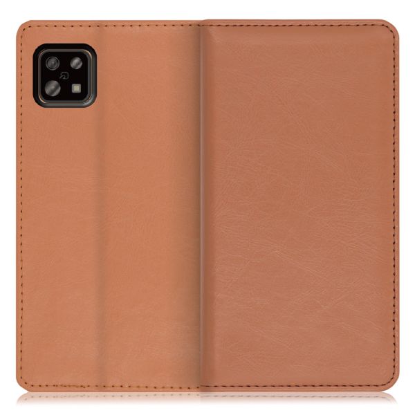 [ LOOF ROYALE ] AQUOS sense6s /sense6 sense 6s 6 スマホケース ケース カバー 手帳型ケース カード収納 マグネット付き 本革 ベルトなし [ AQUOS sense6/sense6s ]