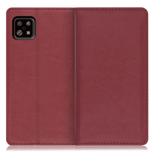 [ LOOF ROYALE ] AQUOS sense6s /sense6 sense 6s 6 スマホケース ケース カバー 手帳型ケース カード収納 マグネット付き 本革 ベルトなし [ AQUOS sense6/sense6s ]