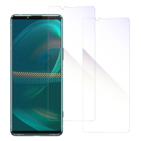 [2枚入り] LOOF 強化ソフトフィルム Xperia 5 III  Xperia5Ⅲ 5Ⅲ xperia5 保護フィルム クリア/マット/ブルーライトカット/覗き見防止  簡単貼り付け 画面保護 ソフトフィルム 気泡なし 傷防止 割れ防止 [ Xperia 5 III ]