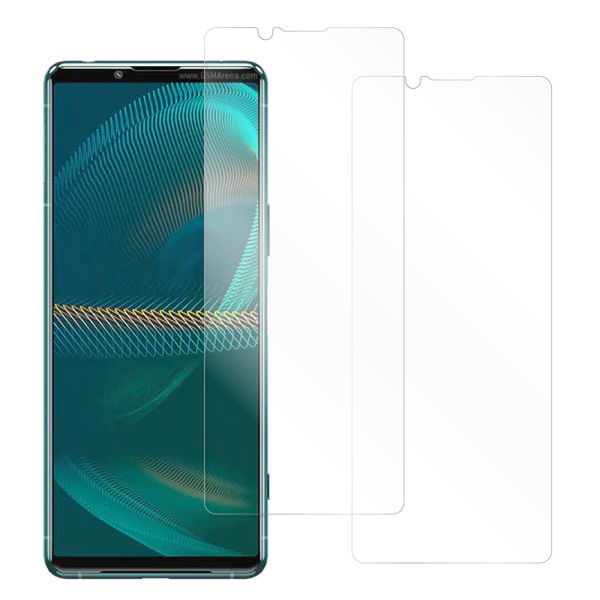 [2枚入り] LOOF 強化ソフトフィルム Xperia 5 III  Xperia5Ⅲ 5Ⅲ xperia5 保護フィルム クリア/マット/ブルーライトカット/覗き見防止  簡単貼り付け 画面保護 ソフトフィルム 気泡なし 傷防止 割れ防止 [ Xperia 5 III ]