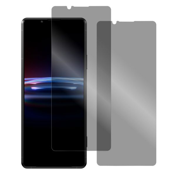 [2枚入り] LOOF 強化ソフトフィルム Xperia PRO-I XQ-BE42 proi xperiaproi 保護フィルム クリア/マット/ブルーライトカット/覗き見防止  簡単貼り付け 画面保護 ソフトフィルム 気泡なし 傷防止 割れ防止 [ Xperia PRO-I ]