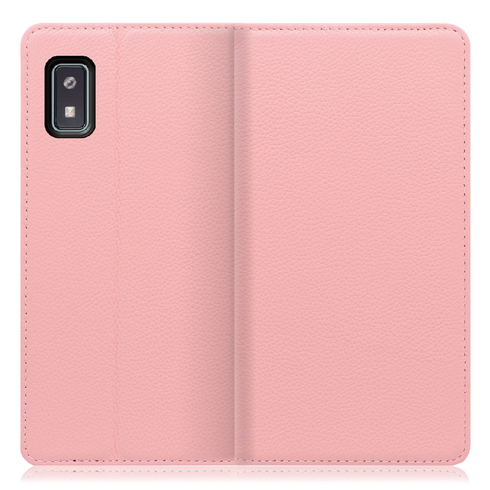 [ LOOF PASTEL ] AQUOS wish2 / wish  スマホケース ケース カバー 手帳型ケース カード収納 マグネット付き 本革 ベルトなし [ AQUOS wish/wish2 ]