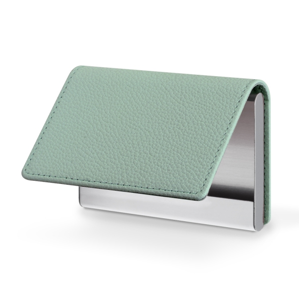 LOOF Premium 本革 名刺入れ ギフト 名刺ケース カードケース 大容量 ホールドベルト付き 本革 紳士物 レザー メンズ レディース 男性用 女性用 入社祝い 昇進祝い 就職祝い 父の日 シンプル おしゃれ