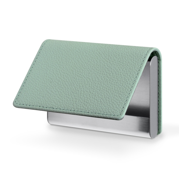 LOOF Premium 本革 名刺入れ ギフト 名刺ケース カードケース 大容量 ホールドベルト付き 本革 紳士物 レザー メンズ レディース 男性用 女性用 入社祝い 昇進祝い 就職祝い 父の日 シンプル おしゃれ