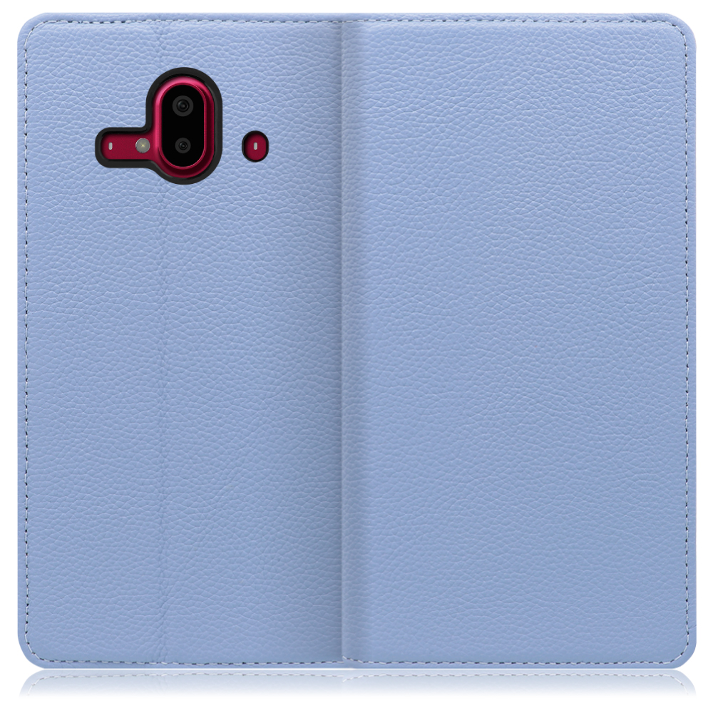 [ LOOF PASTEL ] らくらくスマートフォン F-52B FUJITSU FCNT スマホケース ケース カバー 手帳型ケース カード収納 マグネット付き 本革 ベルトなし [ らくらくスマートフォン F-52B ]