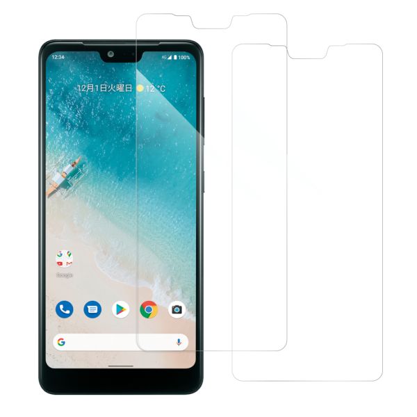 [2枚入り] LOOF 強化ソフトフィルム Android One S8 AndroidOne S8 androidones8 S8-KC 保護フィルム クリア/マット/ブルーライトカット/覗き見防止  簡単貼り付け 画面保護 ソフトフィルム 気泡なし 傷防止 割れ防止 [ Android One S8 ]