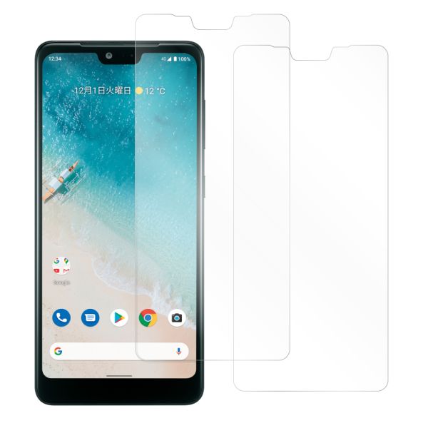 [2枚入り] LOOF 強化ソフトフィルム Android One S8 AndroidOne S8 androidones8 S8-KC 保護フィルム クリア/マット/ブルーライトカット/覗き見防止  簡単貼り付け 画面保護 ソフトフィルム 気泡なし 傷防止 割れ防止 [ Android One S8 ]