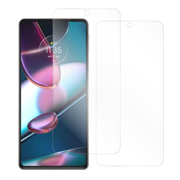 [2枚入り] LOOF 強化ソフトフィルム motorola  edge 30 pro edge30pro edge30 30pro プロ 保護フィルム クリア/マット/ブルーライトカット/覗き見防止  簡単貼り付け 画面保護 ソフトフィルム 気泡なし 傷防止 割れ防止 [ edge 30 pro ]