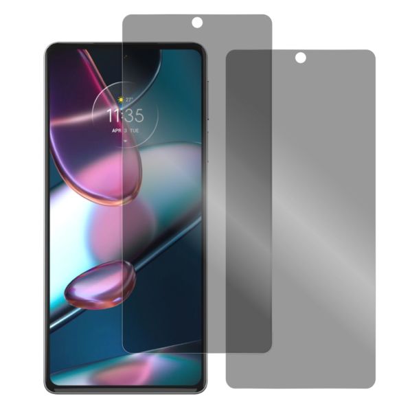 [2枚入り] LOOF 強化ソフトフィルム motorola  edge 30 pro edge30pro edge30 30pro プロ 保護フィルム クリア/マット/ブルーライトカット/覗き見防止  簡単貼り付け 画面保護 ソフトフィルム 気泡なし 傷防止 割れ防止 [ edge 30 pro ]