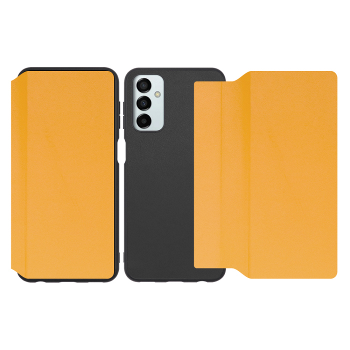 [ LOOF SLIM-FIT ] Galaxy M23 5G m235g スマホケース 背面 ケース カバー 手帳型 ハードケース カード収納 ポケットあり/なし マグネットなし ストラップホール [ Galaxy M23 5G ]