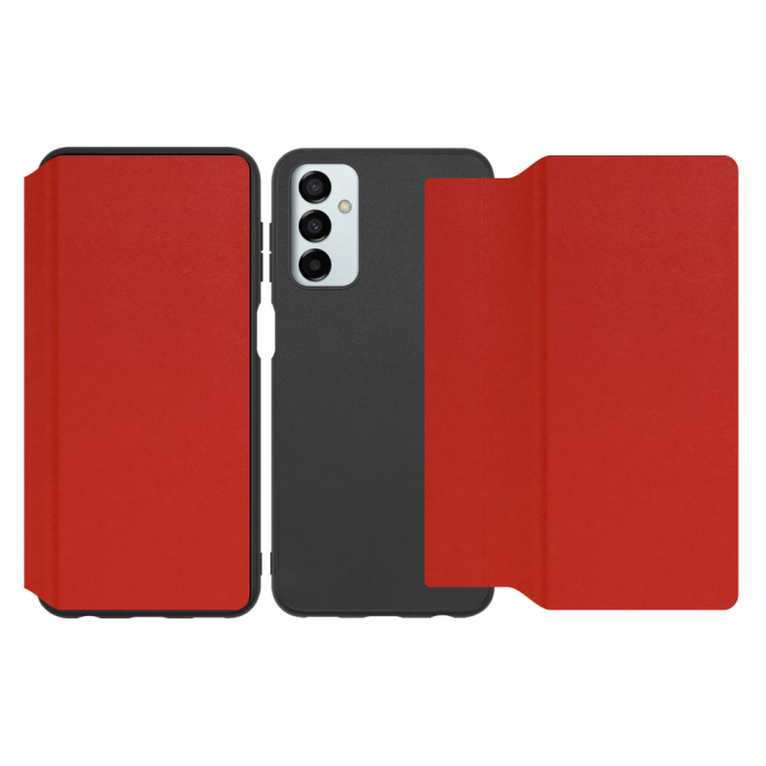 [ LOOF SLIM-FIT ] Galaxy M23 5G m235g スマホケース 背面 ケース カバー 手帳型 ハードケース カード収納 ポケットあり/なし マグネットなし ストラップホール [ Galaxy M23 5G ]