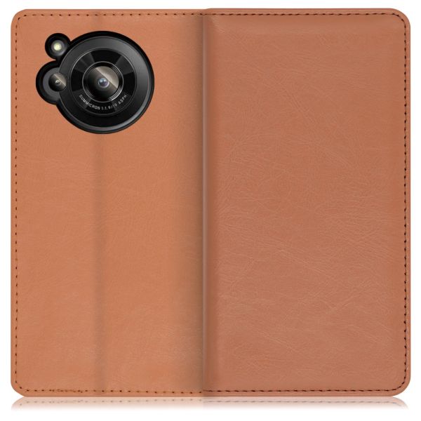 [ LOOF ROYALE ] AQUOS R7 SH-52C  スマホケース ケース カバー 手帳型ケース カード収納 マグネット付き 本革 ベルトなし [ AQUOS R7 ]