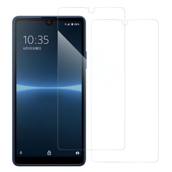 [2枚入り] LOOF 強化ソフトフィルム Xperia Ace III SO-53C / SOG08 aceⅢ ace3 保護フィルム クリア/マット/ブルーライトカット/覗き見防止  簡単貼り付け 画面保護 ソフトフィルム 気泡なし 傷防止 割れ防止 [ Xperia Ace III ]