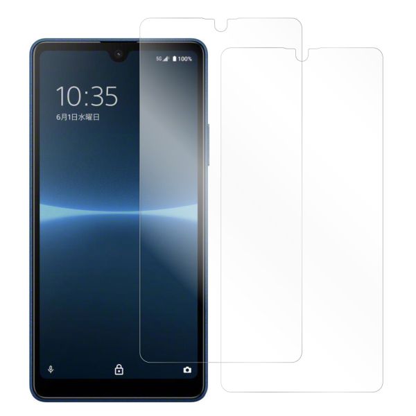 [2枚入り] LOOF 強化ソフトフィルム Xperia Ace III SO-53C / SOG08 aceⅢ ace3 保護フィルム クリア/マット/ブルーライトカット/覗き見防止  簡単貼り付け 画面保護 ソフトフィルム 気泡なし 傷防止 割れ防止 [ Xperia Ace III ]