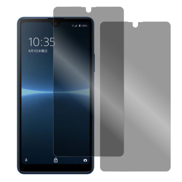 [2枚入り] LOOF 強化ソフトフィルム Xperia Ace III SO-53C / SOG08 aceⅢ ace3 保護フィルム クリア/マット/ブルーライトカット/覗き見防止  簡単貼り付け 画面保護 ソフトフィルム 気泡なし 傷防止 割れ防止 [ Xperia Ace III ]
