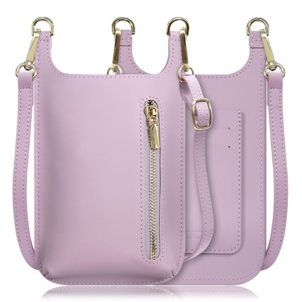 LOOF 本革 スマホ ポーチ スマホショルダー ストラップ 付き 多機種対応 レディース 縦 縦型 軽い カード 財布 鍵 革