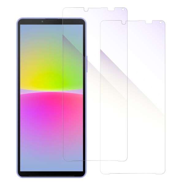 [2枚入り] LOOF 強化ソフトフィルム Xperia 10 IV SO-52C / SOG07  xperia10Ⅳ 10Ⅳ xperia10 保護フィルム クリア/マット/ブルーライトカット/覗き見防止  簡単貼り付け 画面保護 ソフトフィルム 気泡なし 傷防止 割れ防止 [ Xperia 10 IV ]