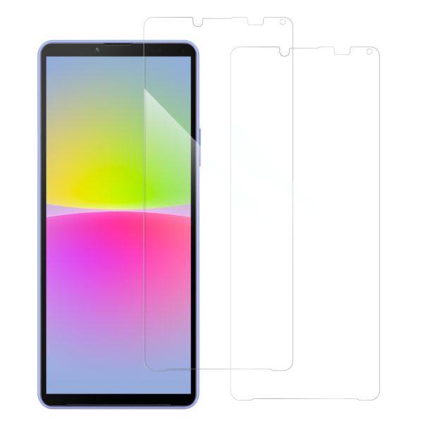 [2枚入り] LOOF 強化ソフトフィルム Xperia 10 IV SO-52C / SOG07  xperia10Ⅳ 10Ⅳ xperia10 保護フィルム クリア/マット/ブルーライトカット/覗き見防止  簡単貼り付け 画面保護 ソフトフィルム 気泡なし 傷防止 割れ防止 [ Xperia 10 IV ]