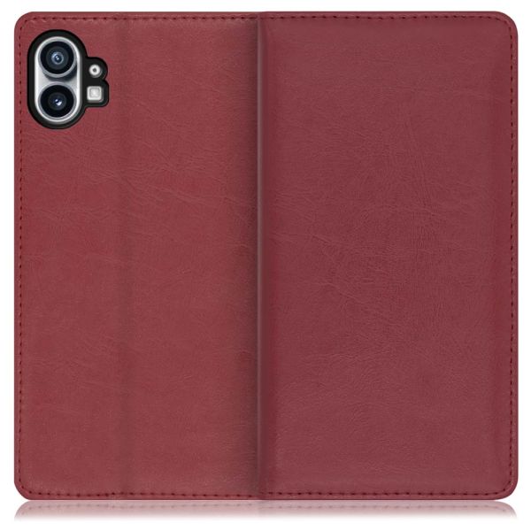 [ LOOF ROYALE ]Nothing Phone (1) スマホケース ケース カバー 手帳型ケース カード収納 マグネット付き 本革 ベルトなし [ Nothing Phone (1) ]