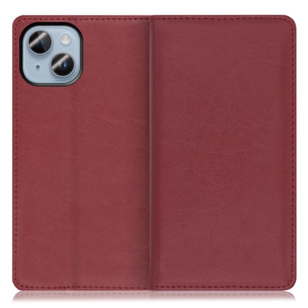 [ LOOF ROYALE ] iPhone 14 Plus iphone14plus 14plus 14+ プラス スマホケース ケース カバー 手帳型ケース カード収納 マグネット付き 本革 ベルトなし [ iPhone 14 Plus ]