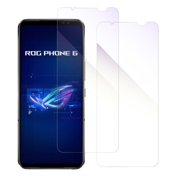 [2枚入り] LOOF 強化ソフトフィルム ROG Phone 6 / 6 Pro rogphone6 rogphone6pro 6pro 保護フィルム クリア/マット/ブルーライトカット/覗き見防止  簡単貼り付け 画面保護 ソフトフィルム 気泡なし 傷防止 割れ防止 [ ROG Phone 6/6 Pro ]