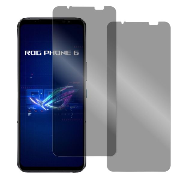 [2枚入り] LOOF 強化ソフトフィルム ROG Phone 6 / 6 Pro rogphone6 rogphone6pro 6pro 保護フィルム クリア/マット/ブルーライトカット/覗き見防止  簡単貼り付け 画面保護 ソフトフィルム 気泡なし 傷防止 割れ防止 [ ROG Phone 6/6 Pro ]
