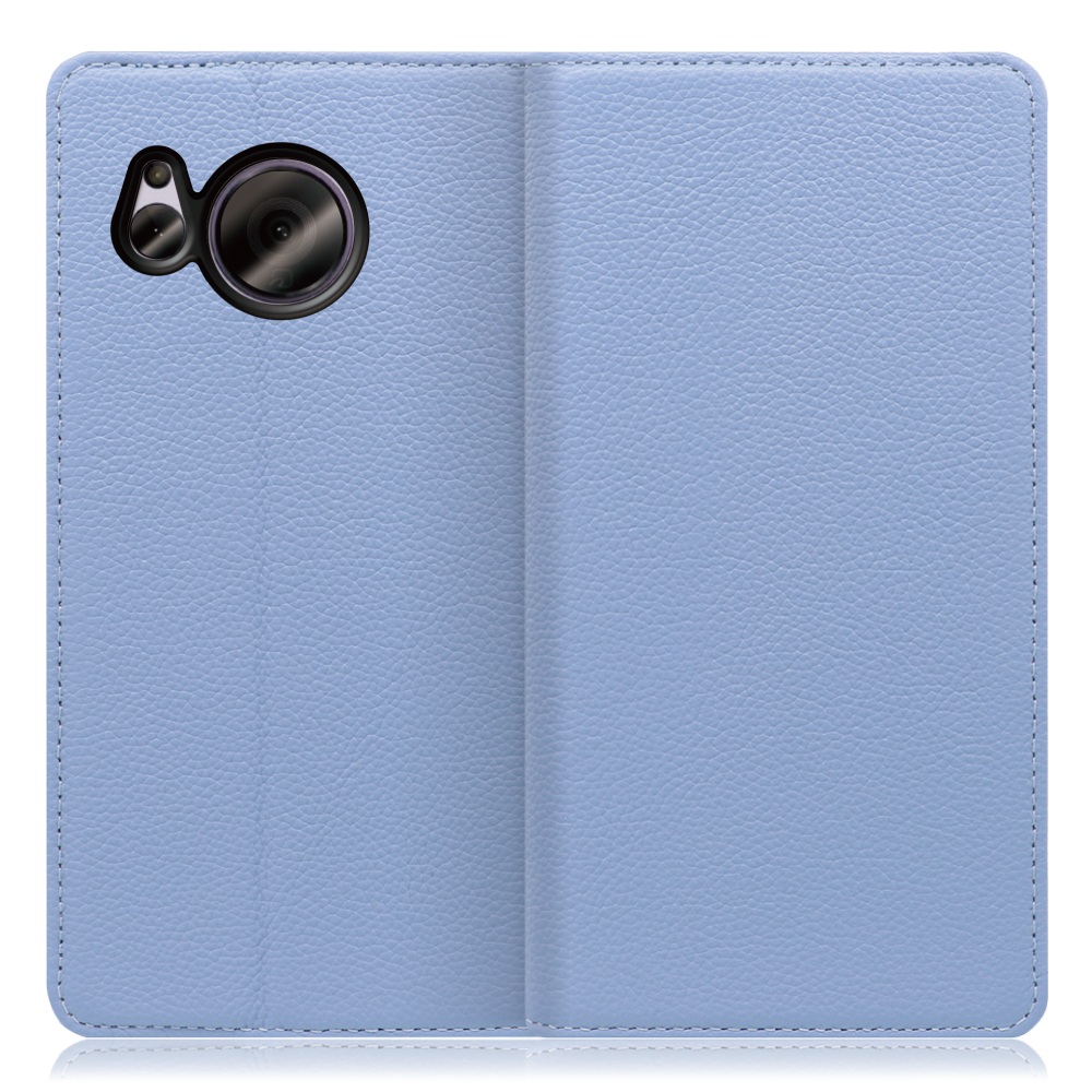 [ LOOF PASTEL ] AQUOS sense7 sense 7 スマホケース ケース カバー 手帳型ケース カード収納 マグネット付き 本革 ベルトなし [ AQUOS sense7 ]