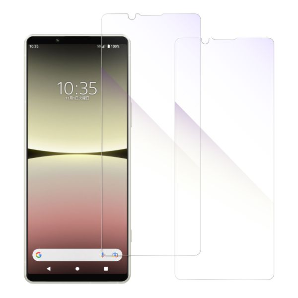 [2枚入り] LOOF 強化ソフトフィルム Xperia 5 IV SOG09 / SO-54C xperia5Ⅳ 5Ⅳ xperia5 保護フィルム クリア/マット/ブルーライトカット/覗き見防止  簡単貼り付け 画面保護 ソフトフィルム 気泡なし 傷防止 割れ防止 [ Xperia 5 IV ]