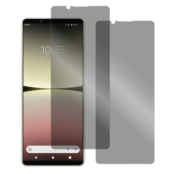 [2枚入り] LOOF 強化ソフトフィルム Xperia 5 IV SOG09 / SO-54C xperia5Ⅳ 5Ⅳ xperia5 保護フィルム クリア/マット/ブルーライトカット/覗き見防止  簡単貼り付け 画面保護 ソフトフィルム 気泡なし 傷防止 割れ防止 [ Xperia 5 IV ]